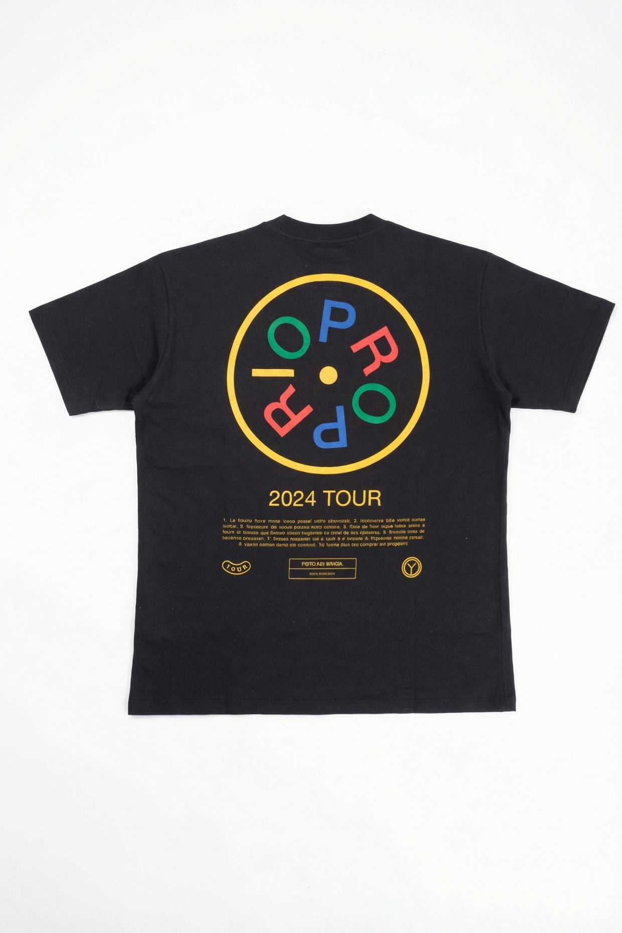 CAMISETA · YOP · OPROPRIO TOUR