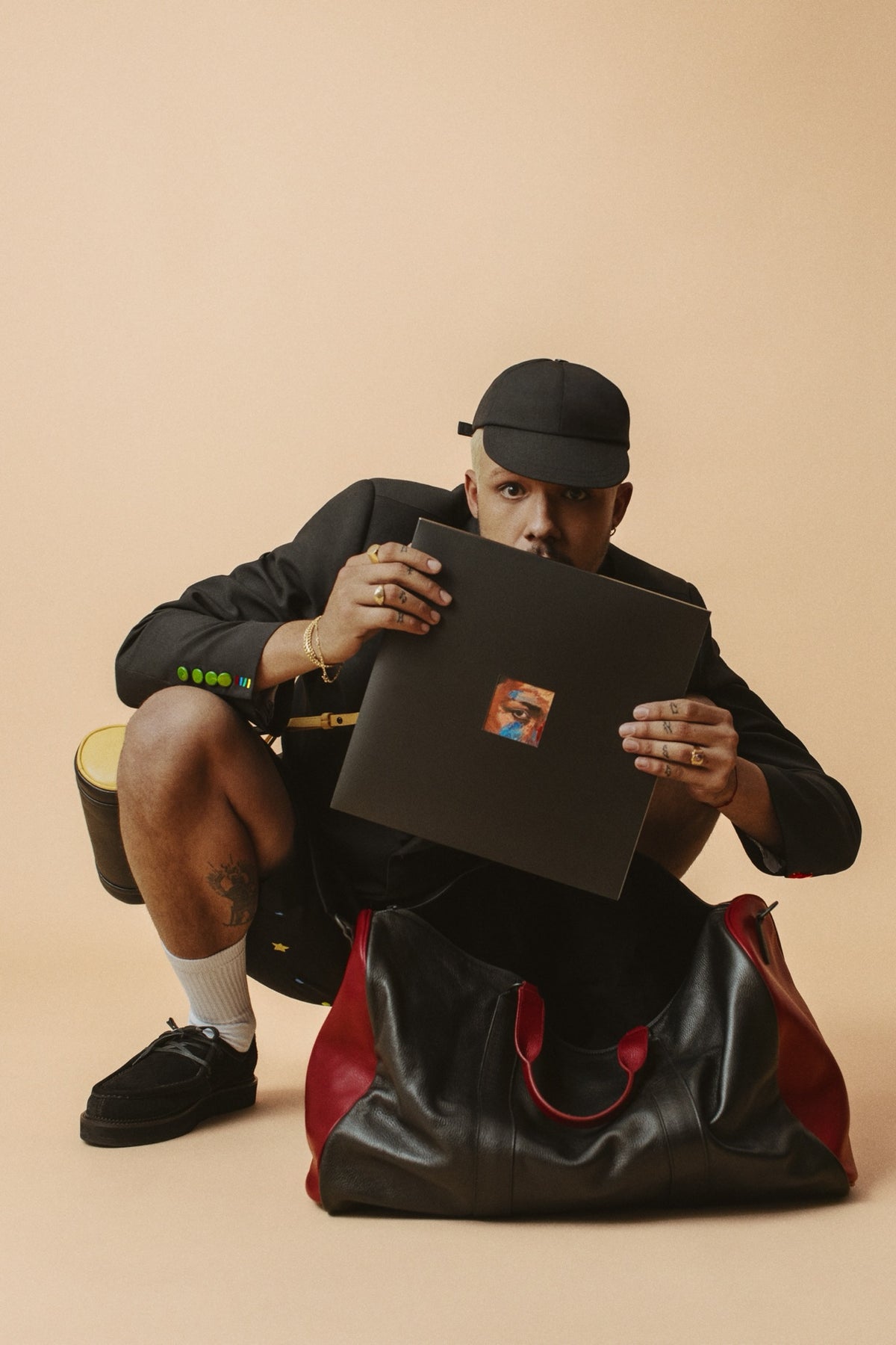 Yago Oproprio com o boné YOP Grammy, foto Gleeson Paulino